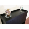 Bordeaux Black Modern Wine Cabinet - WI-CB-037-BLK
