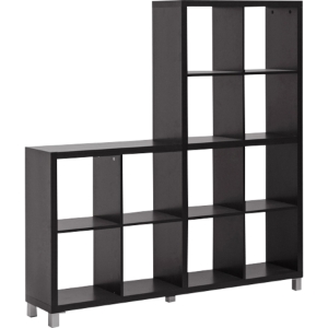 Sunna Cube Shelving Unit - Dark Brown 