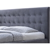 Margaret Queen Platform Bed - Button Tufted, Gray - WI-CF8538-GRAY-BED
