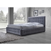 Margaret Queen Platform Bed - Button Tufted, Gray - WI-CF8538-GRAY-BED