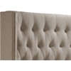Katherine Nailheads Wingback Bed - Button Tufted - WI-CF8611-BED