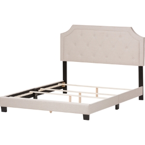 Willis Upholstered Bed - Cut-Out Headboard 