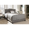 Brunswick Upholstered Bed - Button Tufted - WI-CF8747-K-BED