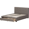 Brandy Platform Bed - Storage, Grid-Tufting - WI-CF8774-BED