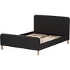 Samson Upholstered Platform Bed - Button Tufted - WI-CF8815-BED