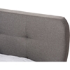 Laureo Upholstered Platform Bed - Grid-Tufting Headboard - WI-CF8824-BED