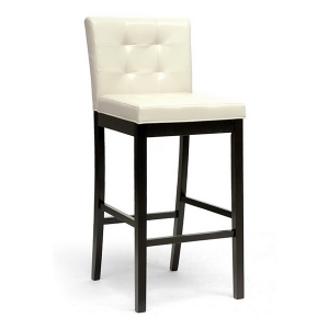 Prospect 31'' Transitional Bar Stool - Tufted, Cream 