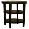Charleston Modern Black Wood End Table - WI-CT-112-BLK