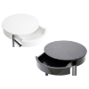 Jurra Lacquer Modern End Table Set - WI-CT-175A-CT-175B