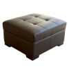 Bria Leather Sleeper Bed Ottoman - WI-D001