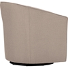 Porter Upholstered Swivel Tub Chair - Beige - WI-DB-182-BEIGE