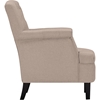 Jester Upholstered Button Tufted Armchair - Beige - WI-DB-185-BEIGE
