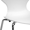 Boujan White Plastic Modern Dining Chair - WI-DC-2-WHITE
