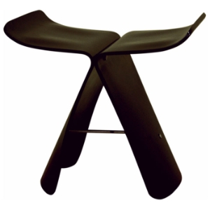 Northwood Dark Brown Bentwood Chair 