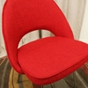 Dahlia Modern Red Twill Side Chair - WI-DC-665