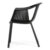 Grafton Molded Plastic Dining Chair - Stackable, Black - WI-DC-751-BLACK