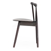 Mercer Modern Wood Dining Chair - Dark Brown - WI-DC-768-DARK-BROWN