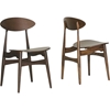Ophion Dining Chair - Brown (Set of 2) - WI-DC-778