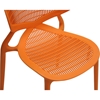 Neo Plastic Dining Chair - Orange (Set of 2) - WI-DC-789A-ORANGE
