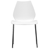 Overlea White Plastic Modern Dining Chair - WI-DC-7A-WHITE