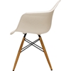 Pascal Plastic Shell Chair - Beige (Set of 2) - WI-DC-866-BEIGE