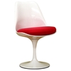 Cyma White and Red Plastic Chair - WI-DR73238