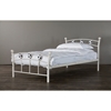 Soccer Metal Twin Bed - White - WI-FOOTBALL-WHITE-TWIN