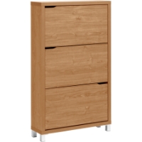Simms 3 Tiers Shoe Cabinet - Maple