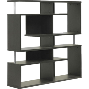 Kessler Medium Bookshelf - Dark Brown 