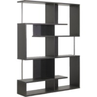 Kessler Tall Bookshelf - Dark Brown