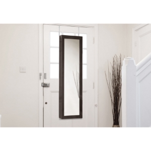 Reflections Jewelry Wall Armoire - Brown 