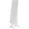 Wessex Floor Jewelry Armoire - White - WI-GLD13318-WHITE