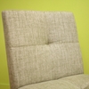 Glen Woven Fabric Dining Chair - Cream (Set of 2) - WI-GLEN-CHR