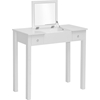 Wessex 2 Drawers Vanity Table - White - WI-GLT18070-WHITE