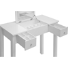 Wessex 2 Drawers Vanity Table - White - WI-GLT18070-WHITE