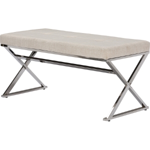 Herald Upholstered Rectangle Bench - Tufted 