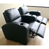 Showtime 2-Seat Leather Theater Sectional - WI-HT638-2-SEAT