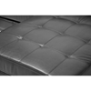 Dobson Leather Sectional Sofa - Black - WI-IDS070LT-SEC-BLACK