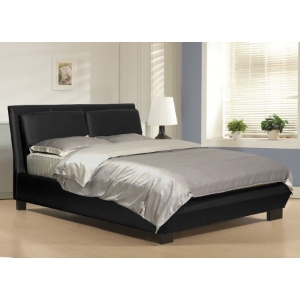 Monroe Platform Bed - Faux Leather 