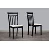 Jet Warm Dining Chair - Dark Brown (Set of 2) - WI-JET-WARM-DINING-CHAIR