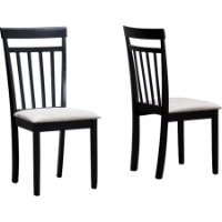 Jet Warm Dining Chair - Dark Brown (Set of 2)