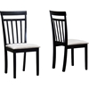Jet Warm Dining Chair - Dark Brown (Set of 2) - WI-JET-WARM-DINING-CHAIR