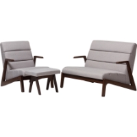 Vino 3-Piece Living Room Set - Gray