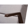 Vino Lounge Chair - Gray - WI-LB159-GRAY-WALNUT-CC