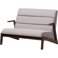 Vino 2-Seater Loveseat - Gray