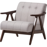 Enya Lounge Chair - Gray