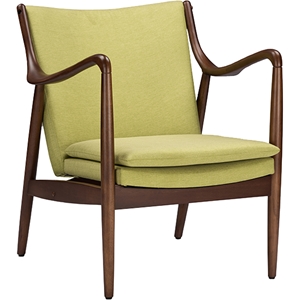 Shakespeare Upholstered Leisure Accent Chair - Green 
