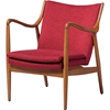 Shakespeare Upholstered Leisure Accent Chair - Red - WI-LB886-RED