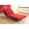 Elona Contemporary Convertible Chair - Red - WI-LK06-1-D-06-RED