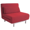 Elona Contemporary Convertible Chair - Red - WI-LK06-1-D-06-RED